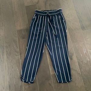 Zara striped pants